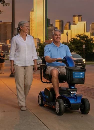 Rent mobility equipment in Dallas