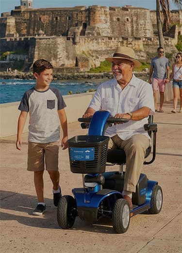 Rent mobility equipment in Puerto Rico and San Juan
